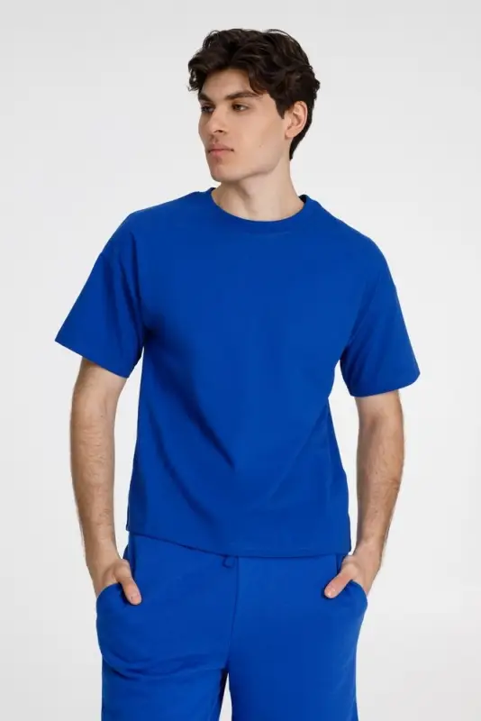 Футболка унисекс T3, синяя, размер XS/S Футболка унисекс T3, синяя, размер XS/S