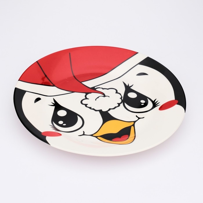 Тарелка керамическая «Пингвиненок», 20 см