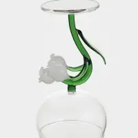 Бокал для вина &laquo;Ландыш&raquo;, 200 мл, 9.2&times;9.5&times;17 см, стекло, прозрачный