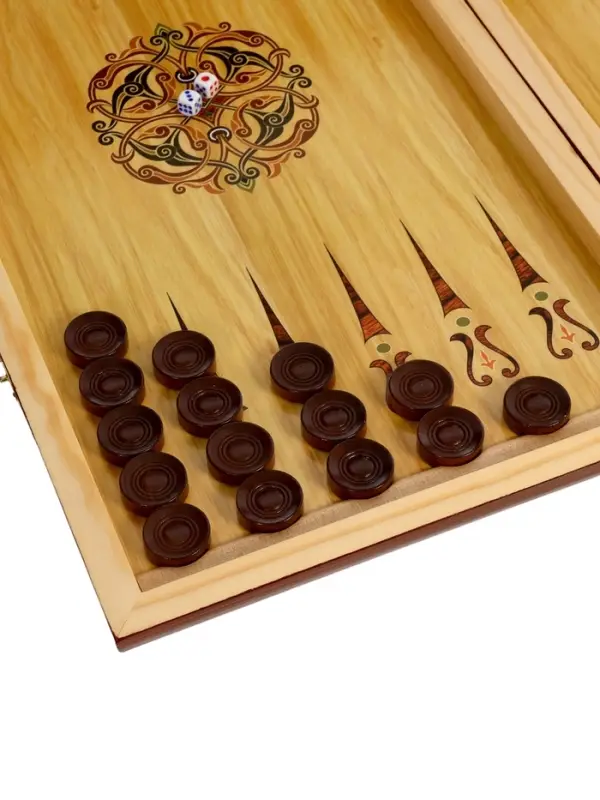 Нарды деревянные Огненная лошадь Нарды деревянные Огненная лошадь