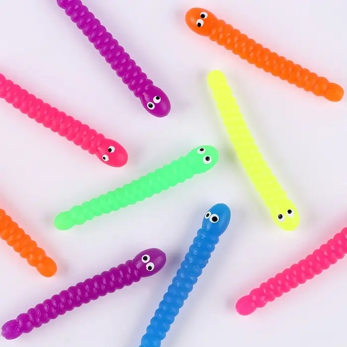 Липучка «Червяк», цвета МИКС Липучка «Червяк», цвета МИКС