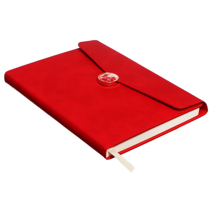 Органайзер на кольцах А6+, 80 листов, кожзам, c клапаном, линия, с ручкой, в подарочной коробке, красный Органайзер на кольцах А6+, 80 листов, кожзам, c клапаном, линия, с ручкой, в подарочной коробке, красный