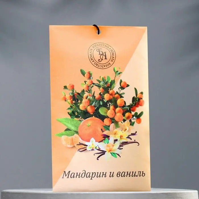 Аромасаше Аромасаше "Мандарин и ваниль", 10 г, "Богатство Аромата"