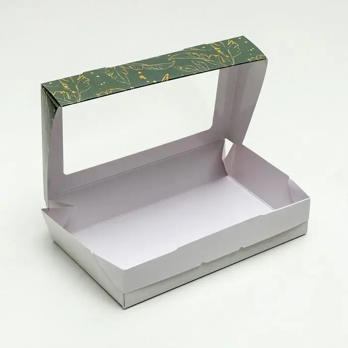 Кондитерская упаковка, коробка с ламинацией &laquo;Nature&raquo;, 20 х 12 х 4 см