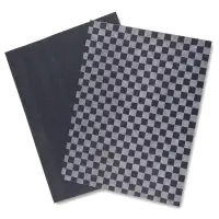 Коврики влаговпитывающие AVS VK-04 (50х38 см.) "клетка" 2 шт.