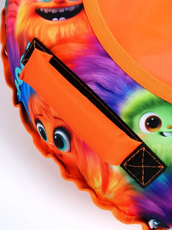 Тюбинг – ватрушка «Монстрики», диаметр чехла 80 см, оранжевая, Winter Star Тюбинг – ватрушка «Монстрики», диаметр чехла 80 см, оранжевая, Winter Star