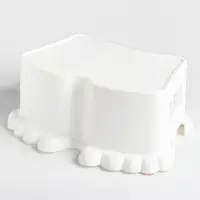 Табурет - подставка детский Ора, 32&times;24&times;13 см, белый