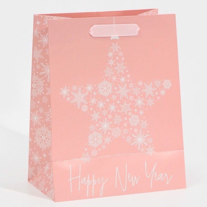 Пакет подарочный новогодний ламинированный «Сладкого Нового Года», MS 18 х 23 х 10 см Пакет подарочный новогодний ламинированный «Сладкого Нового Года», MS 18 х 23 х 10 см