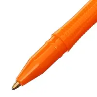Ручка шариковая СТАММ "VeGa Orange", узел 0.7 мм, стержень 152 мм, чернила синие на масляной основе