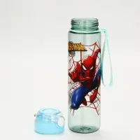 Бутылка пластиковая с трубочкой &laquo;Супергерой&raquo;, 800 мл