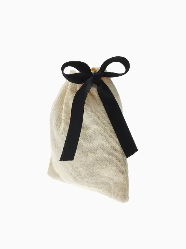 Мешочек подарочный «Нежность», 8.5×7 см, бежево-чёрный Мешочек подарочный «Нежность», 8.5×7 см, бежево-чёрный