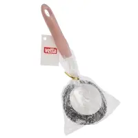 Губка для мытья посуды с ручкой тм VETTA, 25,5x9,5x6,5см, металл, пластик, 2 цвета