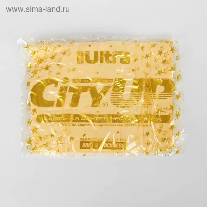 Замша протирочная CityUP, CA-222, 32×43 см, в тубусе Замша протирочная CityUP, CA-222, 32×43 см, в тубусе