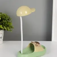 Ночник "Сланец с кепкой" 8хLED 3Вт 5V USB АКБ 3 режима 13,5х7х21 см Ночник "Сланец с кепкой" 8хLED 3Вт 5V USB АКБ 3 режима 13,5х7х21 см