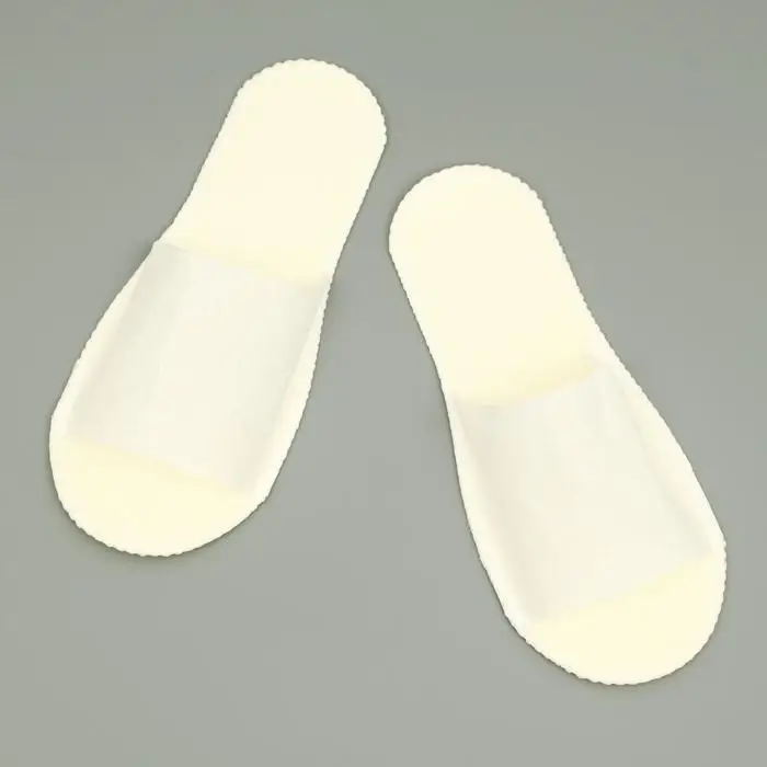 Одноразовые тапочки, Стандарт, бело-бежевые, 42р. Одноразовые тапочки, Стандарт, бело-бежевые, 42р.