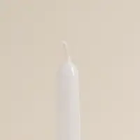 Набор свечей античных, 2.3&times;24.5 см, 5 ч, 55 г, 2 шт., белый