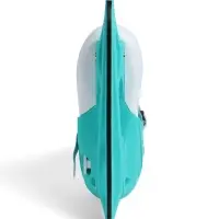 Коньки раздвижные BlackAqua, р. 35-38, для фитнеса, мятные, оранжевые Коньки раздвижные BlackAqua, р. 35-38, для фитнеса, мятные, оранжевые