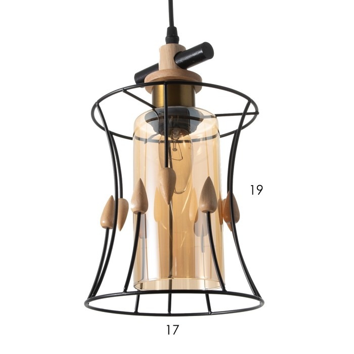 Светильник BayerLux 2120/1BK E27 40Вт черный 15х15х100 см Светильник BayerLux 2120/1BK E27 40Вт черный 15х15х100 см