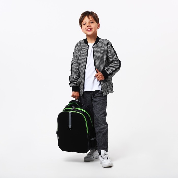 Рюкзак каркасный школьный Calligrata Рюкзак каркасный школьный Calligrata "Классика", 39 х 30 х 14 см