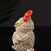 Набор фигурок &laquo;4 совы на подносе&raquo;, 23.5&times;13&times;10 см, бежевый