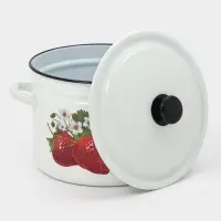 Кастр.цил.борт. 9л (белая)СА