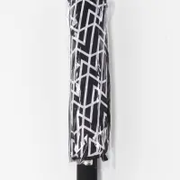 Зонт полуавтоматический &laquo;Узоры&raquo;, эпонж, 3 сложения, 8 спиц, R=49/55 см, d=98 см, МИКС