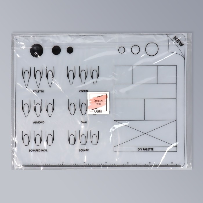 Коврик для маникюра, силиконовый, 40 × 30 см Коврик для маникюра, силиконовый, 40 × 30 см