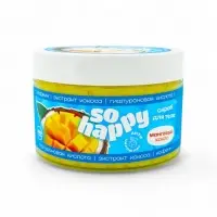 Скраб для тела соляной с маслами So Happy манговый кокос, 350 г