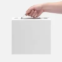 Коробка складная Holdfold, S, белая Коробка складная Holdfold, S, белая