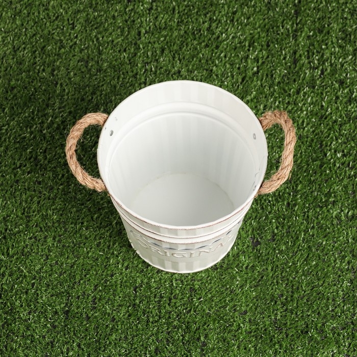 Кашпо  Кашпо "Ведерко оригинальное" МИКС, 16х16х15см