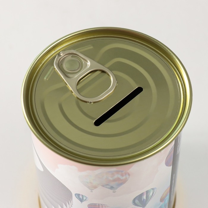 Копилка-банка металл Копилка-банка металл "Достигай целей"