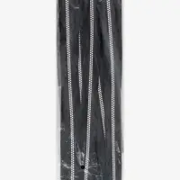 Молния &laquo;Трактор&raquo;, №5, разъёмная, замок автомат, 70 см, чёрная, белая, красная