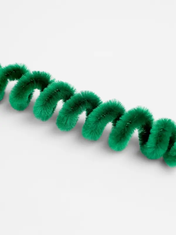 Синельная проволока, набор 50 шт., тёмно-зелёная, 30 см