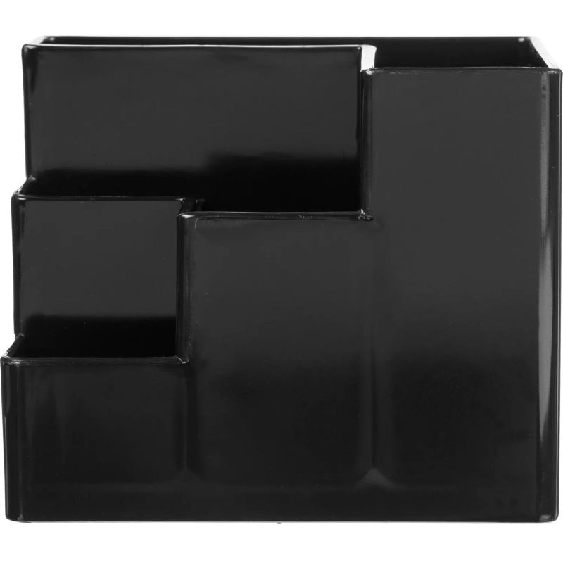 Подставка-органайзер д/канц.мелочей Attache Line 6отд черн 120х120х100мм юк