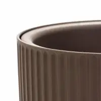 Кашпо со вставкой 1,9 л d18 см h16,5 см РАМОНА серый