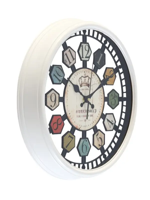 Часы настенные интерьерные, дискретный ход, d=37 см, от батарейки 1&times;АА
