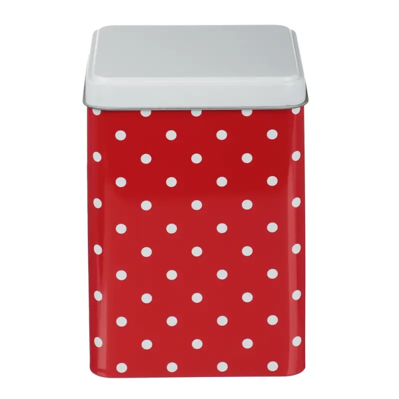 Банки для сыпучих продуктов тм VETTA, Горошек, 10x10x15см, жесть