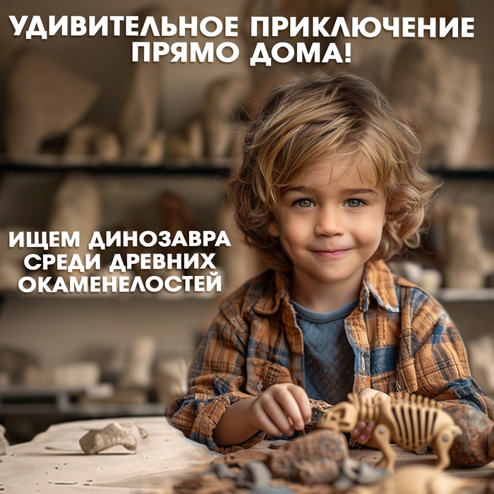 Набор для раскопок «Раскопай динозавра» Набор для раскопок «Раскопай динозавра»