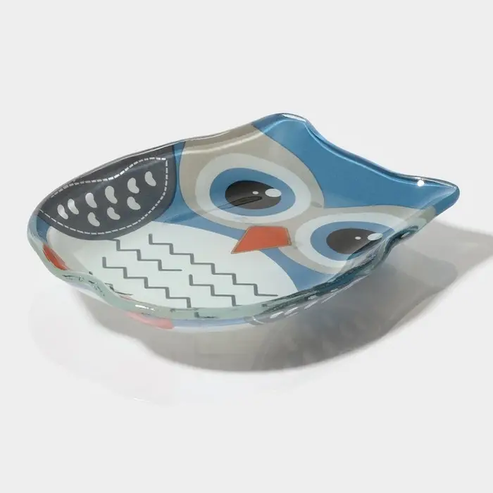 Соусник Доляна Соусник Доляна "Совунья", 45 мл, 10×8х1,5 см, цвет синий