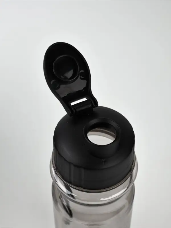 Бутылка для воды пластиковая &laquo;24/7&raquo;, 500 мл, чёрная