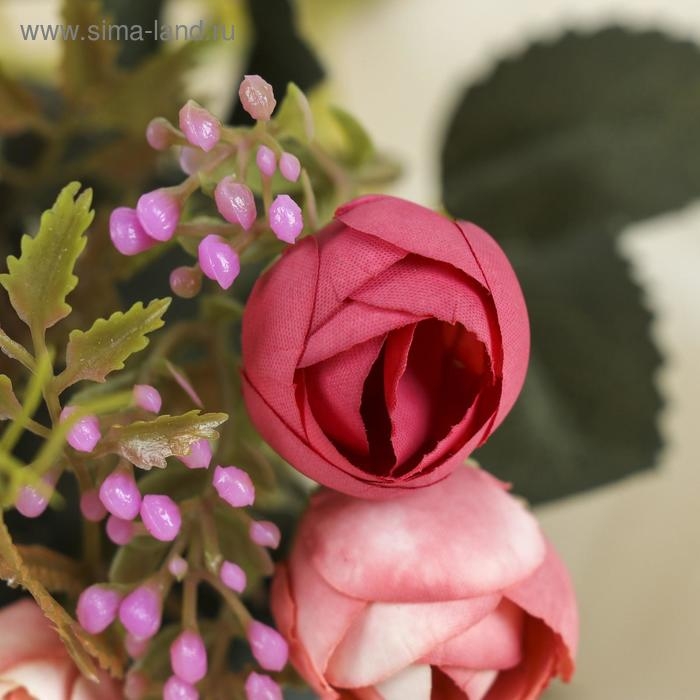 Букет «Ранункулюс с шариками», 2×24 см, МИКС Букет «Ранункулюс с шариками», 2×24 см, МИКС