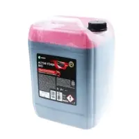 Шампунь для бесконтактной мойки Grass Active Foam Red, 22 кг, удаляет пыль, масло, насекомых (1:30-1:50)