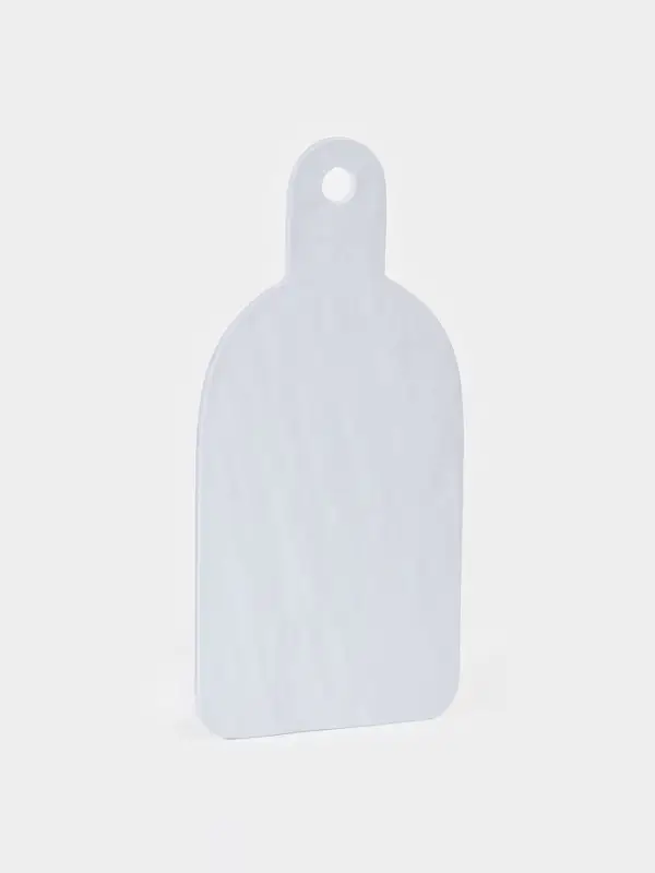 Доска разделочная &laquo;Белый Восток&raquo;, 34.5&times;16.7&times;1.7 см, меламин, сервировочная, белая