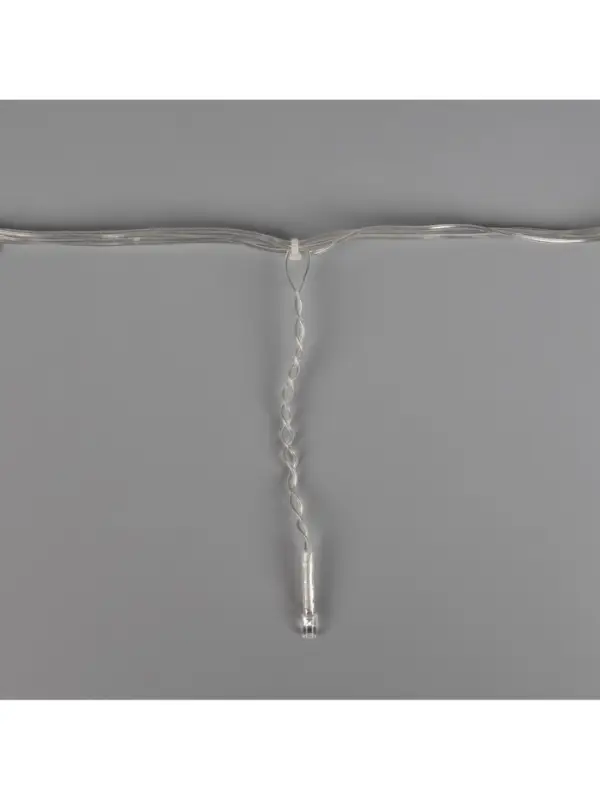 Гирлянда &laquo;Бахрома&raquo; 3&times;0.5 м, IP20, прозрачная нить, 80 LED, свечение мульти, 8 режимов, 220 В