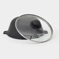 Котел литой Magma, 3 л, стеклянная крышка, чугун