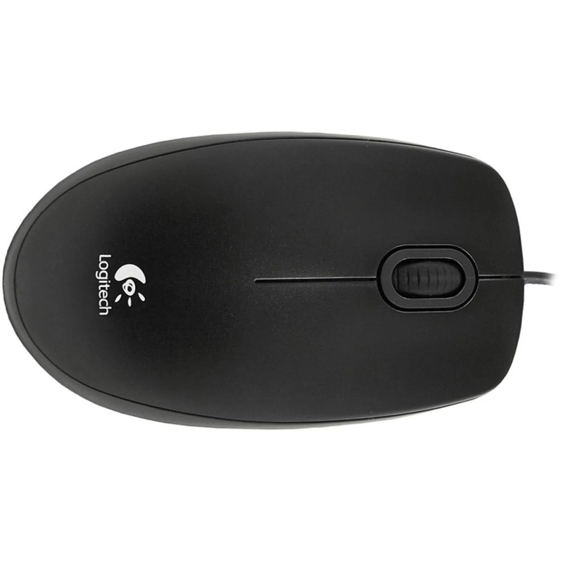 Мышь компьютерная Logitech B100 Optical Mouse USB (910-003357)