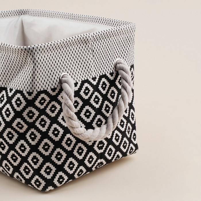 Короб для хранения вещей SL Home, 31×22×22,5 см, цвет белый Короб для хранения вещей SL Home, 31×22×22,5 см, цвет белый