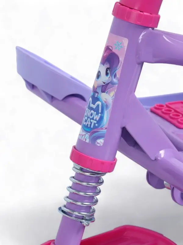 Снегокат «Лошадка», со спинкой, розовый, фиолетовый, ТС4-1СЛ/Л Snow Cat Снегокат «Лошадка», со спинкой, розовый, фиолетовый, ТС4-1СЛ/Л Snow Cat