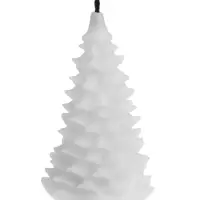 Светодиодная фигура &laquo;Ёлочка резная&raquo;, 8&times;4.5 см, от батареек 3хLR1130, свечение тёплое белое