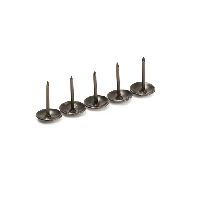 Гвозди ТУНДРА, декоративные, обивочные, фактурные, 11×16 мм, бронза, фасовка 50 шт. Гвозди ТУНДРА, декоративные, обивочные, фактурные, 11×16 мм, бронза, фасовка 50 шт.